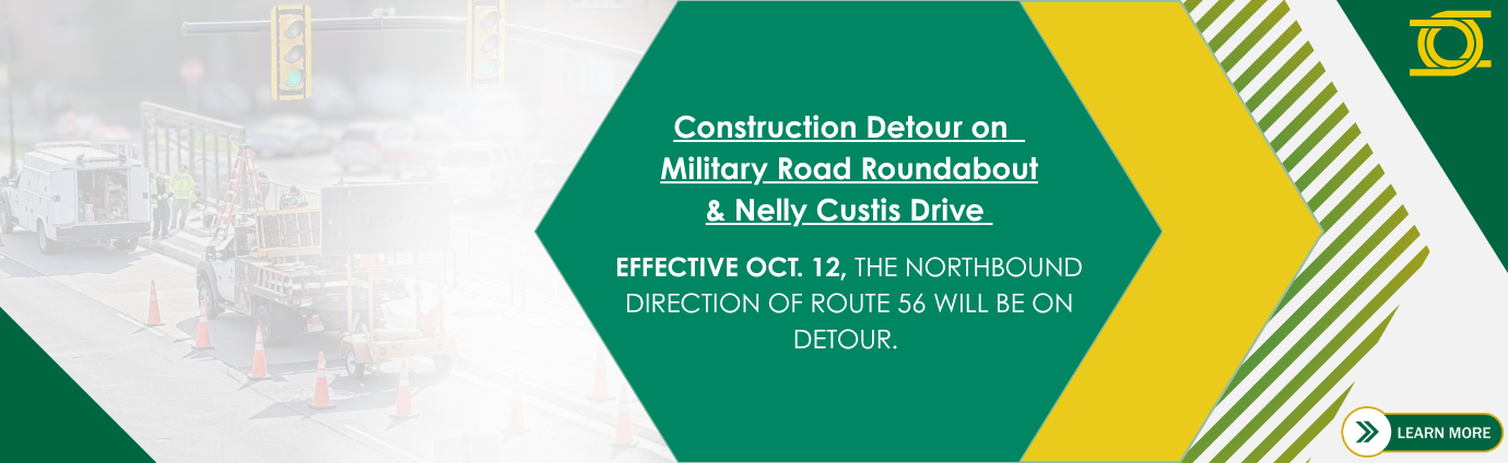 Construction Notice Banner