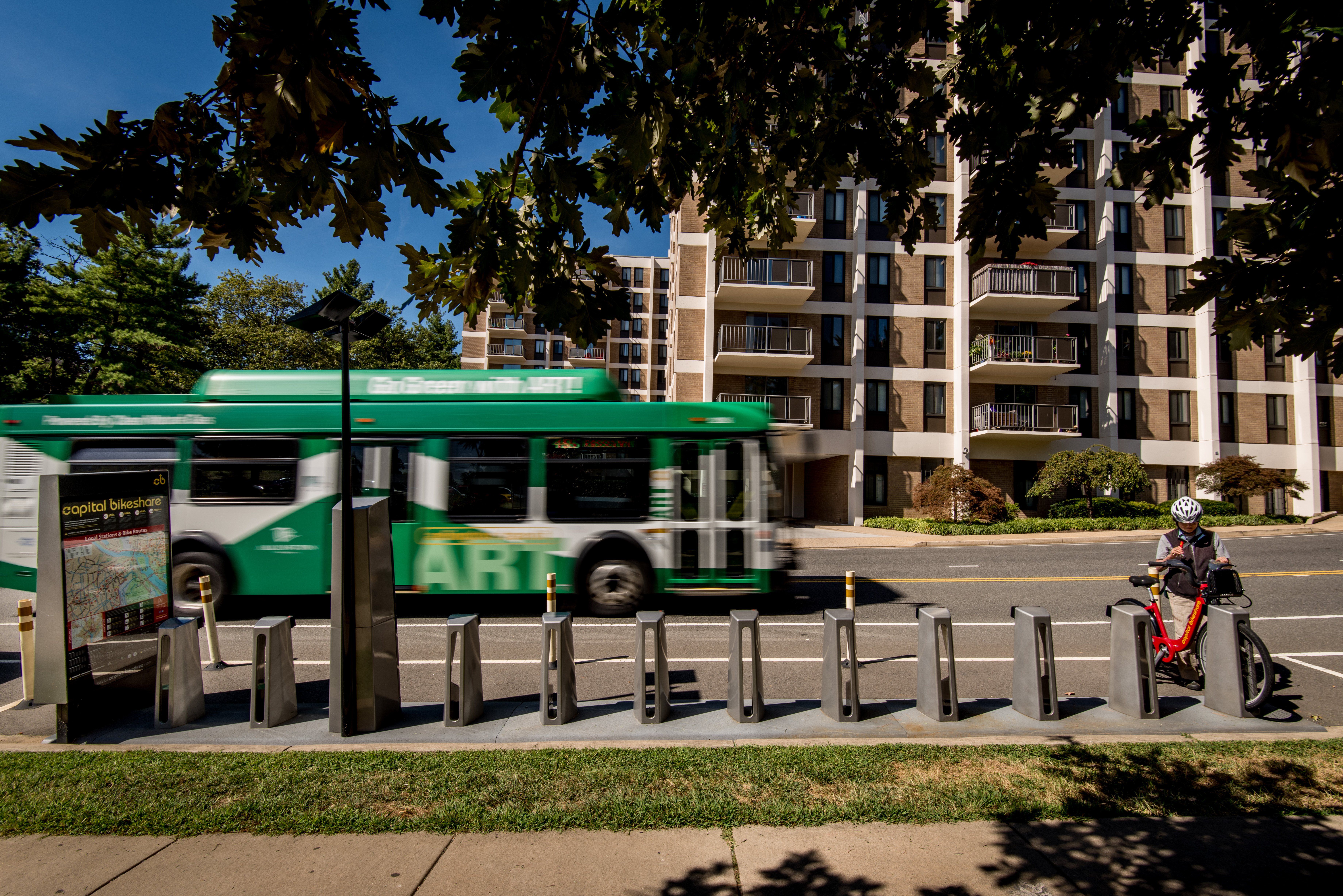 ART bus driving by