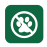 Icon of no pets allowed